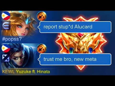 ALUCARD TROLL INSPIRE in MYTHICAL IMMORTAL!! (Team Auto Toxic) - Shocking Ending Laughtrip! 🤣