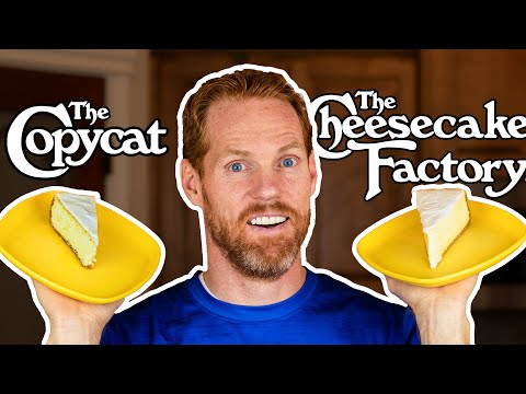 Copycat Cheesecake Factory Original Cheesecake Recipe | Taste Comparison