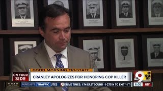 &#39;Huge mistake&#39;: Cranley apologizes to police after his office accidentally honors officer&#39;s killer