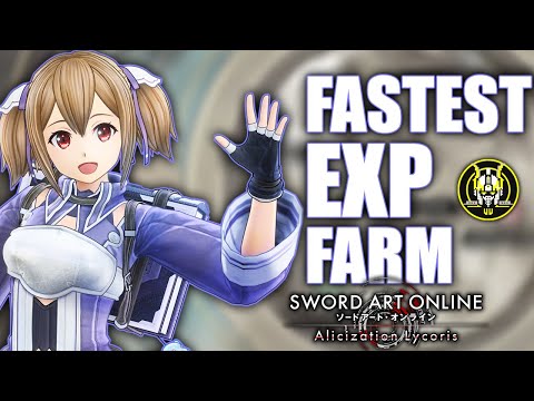 FASTEST EXP FARM (2021)- Sword Art Online Alicization Lycoris