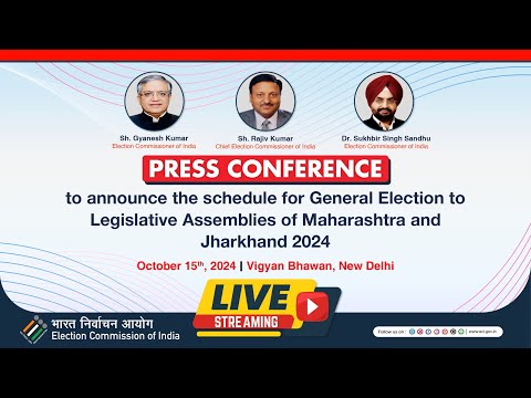 LIVE: Maharashtra Jharkhand Election Date | Bahraich Hinsa Update | Press Conference LIVEा
