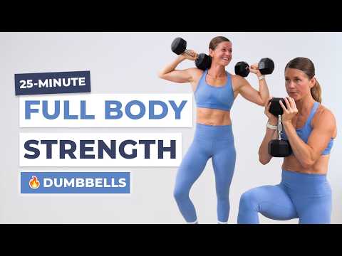 25-Minute Dumbbell Strength | Full Body & Abs