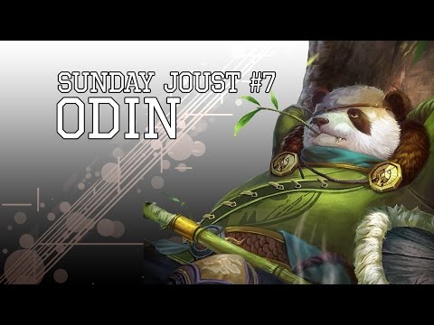 [PS4] SMITE: Sunday Joust #7 | Odin "Panda Power" (Items in Description)