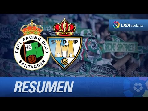 Resumen de Racing de Santander (0-1) SD Ponferradina