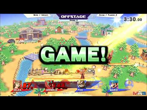 Neku / Greasy vs Zolda / Plague_2 - Round 2 Doubles - SSB4 at Offstage 38