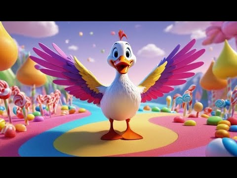 Gänschen Gänschen Ganter – Fliege durch die Regenbogeninsel | Deutsches Kinderlied |