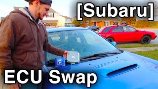 How to Change ECU [Engine Control Unit Swap // Subaru]
