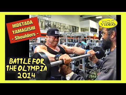 Hidetada Yamagishi - Shoulders - Battle For The Olympia 2014