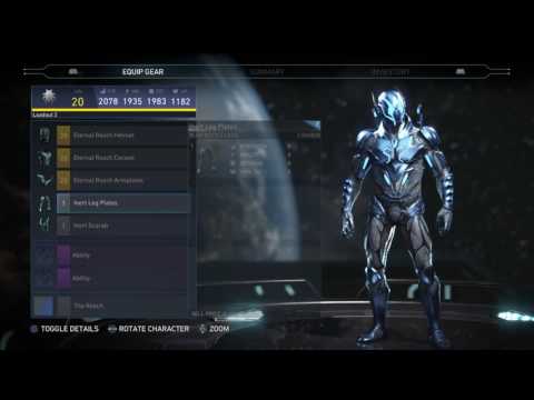 Injustice 2 Epic Gear Set Blue Beetle The Reach