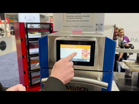 Programming an Ovention MiSA Rapid Cook Oven