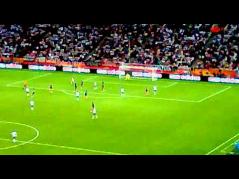 Frankreich - Deutschland 2:4 / FIFA Frauen WM 2011/  Latten Treffer