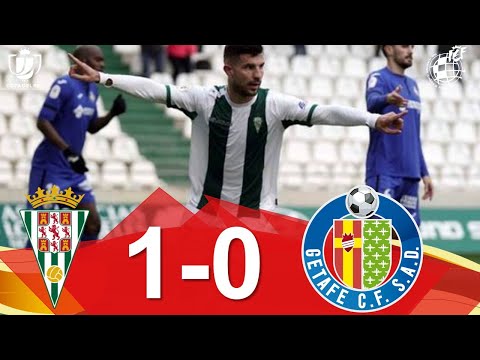 RESUMEN | Córdoba CF  1-0  Getafe CF | 2ª eliminatoria Copa SM El Rey