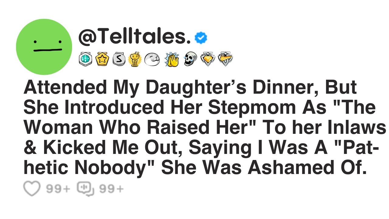 Attended My Daughter’s Dinner, But She Introduced Her Stepmom As "The Woman Who Raised Her" To her..