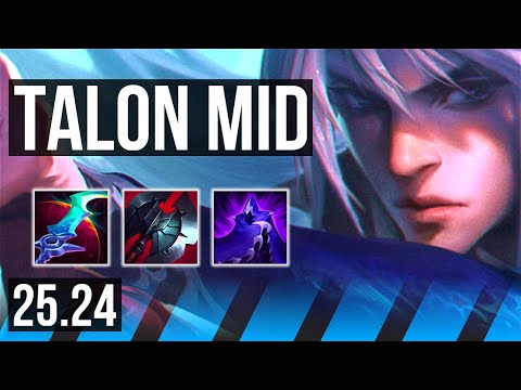 TALON vs IRELIA (MID) | 53K damage, 5k gold comeback | EUW Master | 25.24