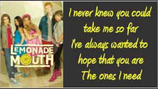 Lemonade Mouth - More Than A Band (Lyrics)