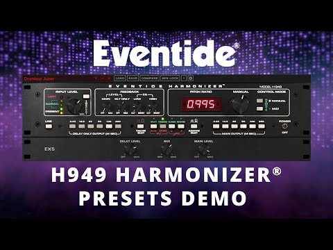 Eventide H949 Harmonizer Plug-in Presets Demo