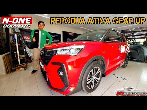 perodua ativa gear up bodykits
