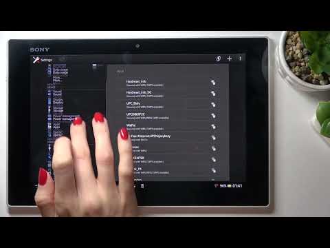 How to Check Serial Number on Sony Xperia Tablet Z - Find SN