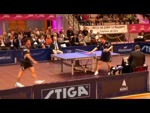 Ping dans le Jura : HE CHENG Zhiwen - JOVER Sébastien