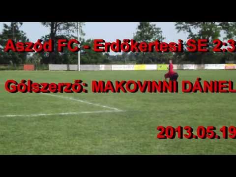 Aszód FC - Erdőkertesi SE 2:3 U19 2013.05.19 HD