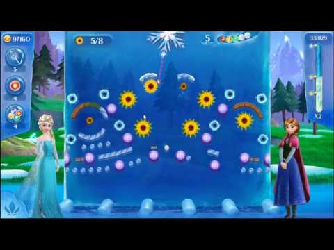 Frozen Free Fall: Icy Shot Level 186 - NO BOOSTERS ☃☃☃