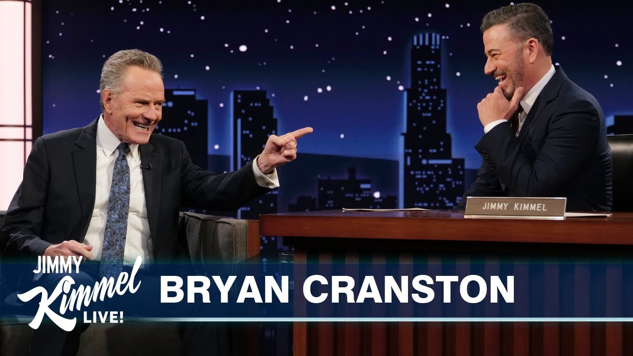 Bryan Cranston on Winning an Emmy for The Studio & Trying Mushrooms for the First Time in Vegas