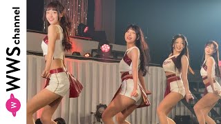 楽天ガールズがセクシーなミニ丈衣装でパフォーマンス！