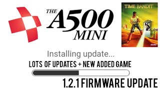 The A500 Mini (Amiga Mini) Firmware Update 1.2.1 #thea500 #a500mini #amiga