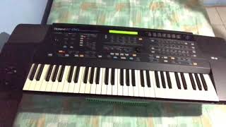 Video thumbnail for Roland E86 Demo by MIGUEL CORONA