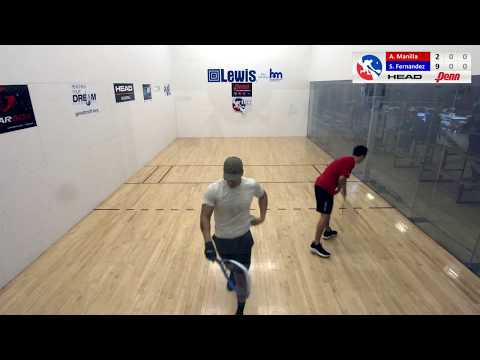 42nd Lewis Drug Pro/Am: Singles Round of 32: Sebastian Fernandez vs. Adam Manilla