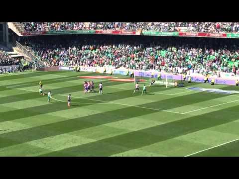 Gol de Rubén Castro ante el Granada CF (2-0)