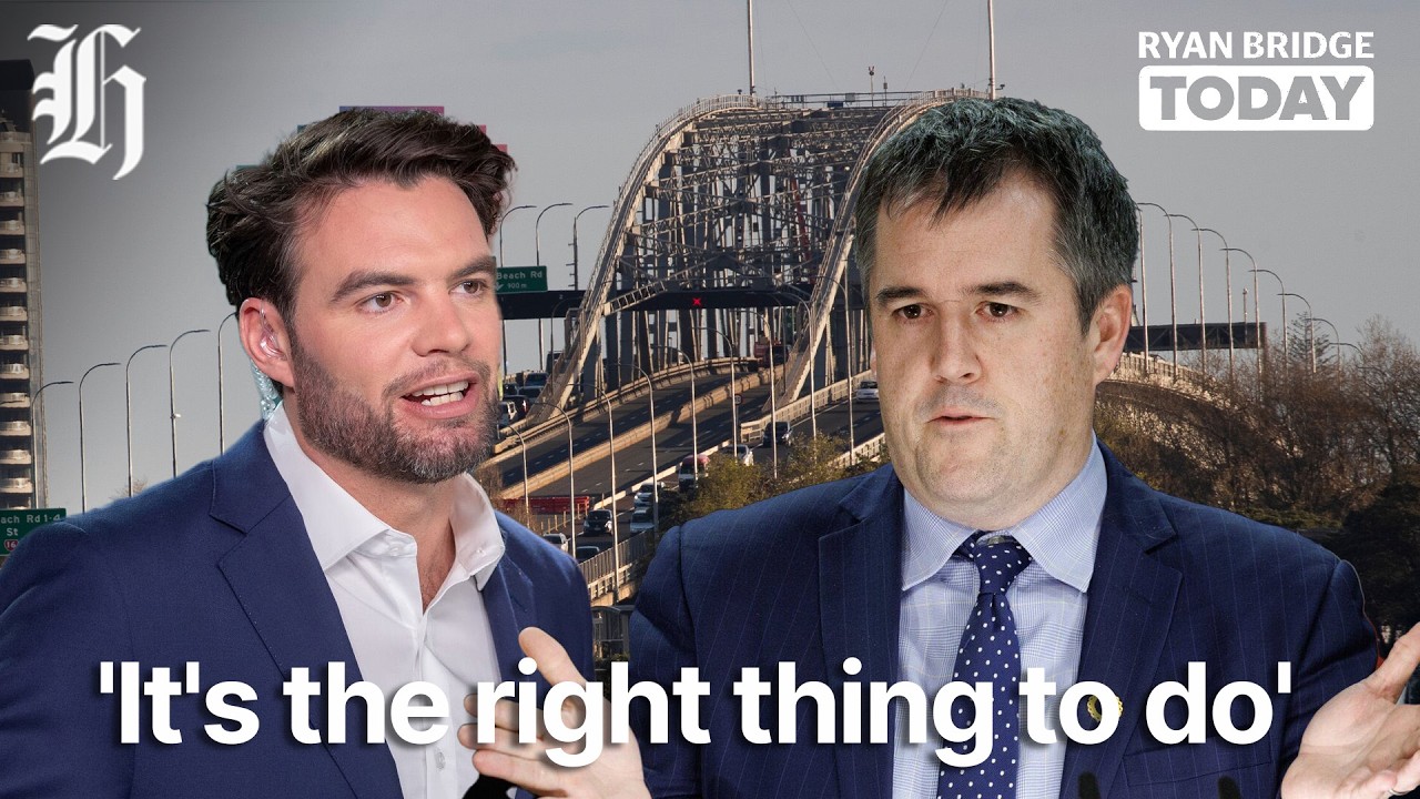 'It's the right thing to do': Bishop defends harbour crossing business case | Ryan Bridge TODAY