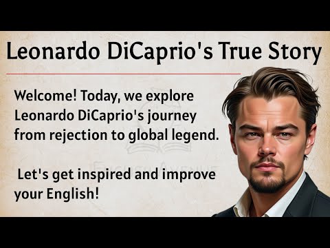 Leonardo DiCaprio’s Story || Learn English Through Story Level 2 🔥|| Graded Reader Improve English✅️
