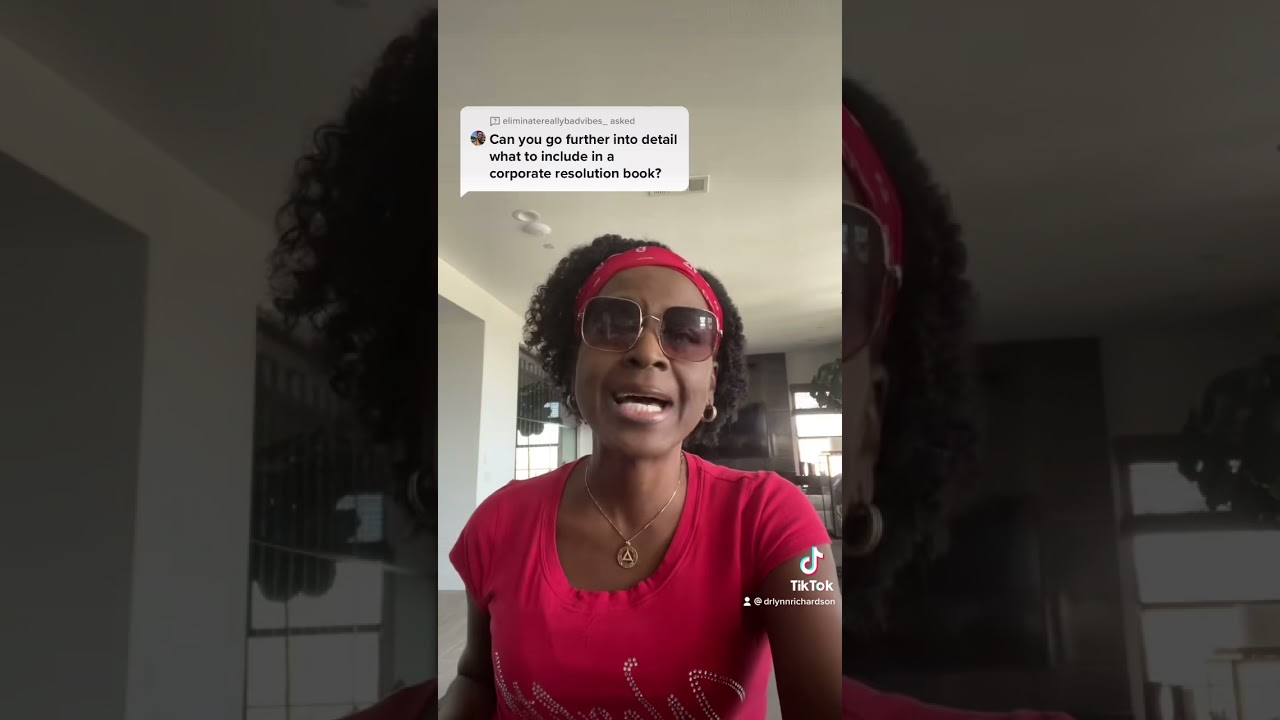 Does Your LLC Have a Corporate Resolution Book? | Ask Lynn #Shorts