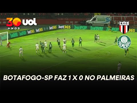 BOTAFOGO-SP FAZ 1 X 0 CONTRA PALMEIRAS NO PAULISTÃO 2026