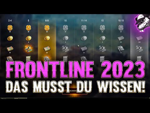 Alle Neuigkeiten und Tipps & Tricks zu Frontline 2023 [World of Tanks - Gameplay - Deutsch]