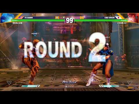 SFV: TS Sabin vs CBZ Onuki - EVO 2016 Semis