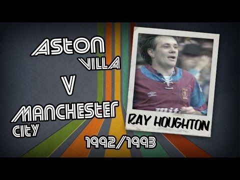RAY HOUGHTON - Villa x Man City, 92/93 | Gol retrô