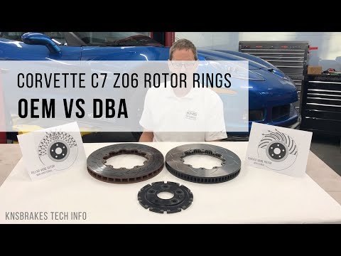 Corvette C7 Z06 Rotor Rings: OEM vs DBA