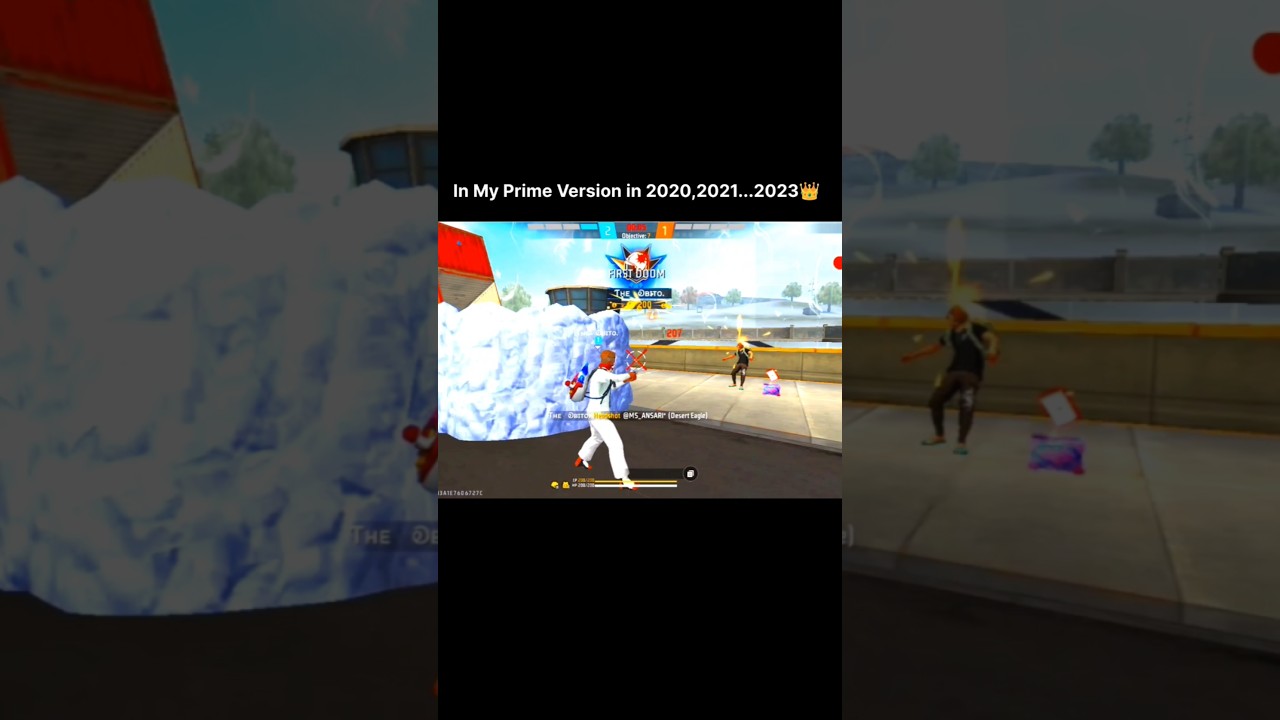 Free Fire Gameplay 2024 Vs 2018 🥹❤️ #freefire #asgaming #shorts #harshgamerhm