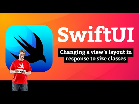 Changing a view’s layout in response to size classes – SnowSeeker SwiftUI Tutorial 10/12 thumbnail