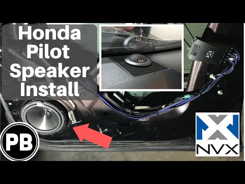 2009 - 2015 Honda Pilot Front Speaker Install