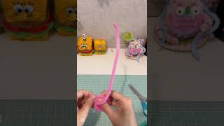 2-Minute DIY Fluffy Cookie Keychain | No Sew Cute Plush Charm Tutorial, FuzzyTwist Easy craft