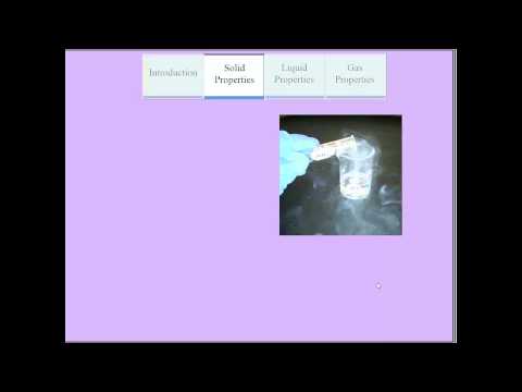 ChemWiki Elemental Minute: Tungsten (Physical Properties)