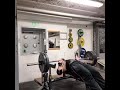 100kg bench press 32 reps with close grip,legs up