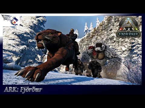 Sabers Make Quick Work Of The Fjordur Megapithecus | ARK: Fjordur #35