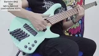 Video thumbnail for Ibanez EHB 1005MS /  Bartolini BH2 VS Nordstrand Big Split 5 Pickup comparison (NO TALKING) by Alfredo Cisneros