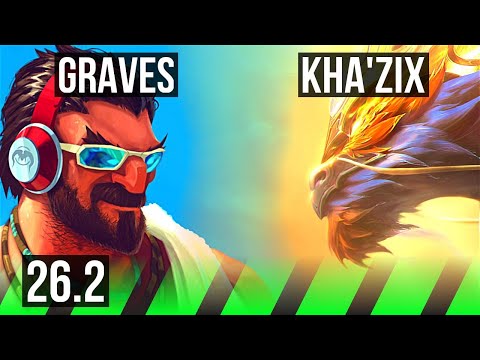GRAVES vs KHA'ZIX (JGL) | KR Master | 26.2