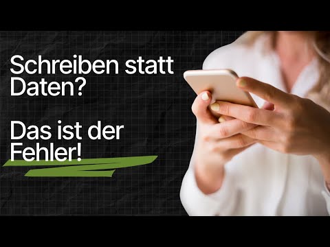 Writing instead of data? That's the mistake (Love Chip Basics)