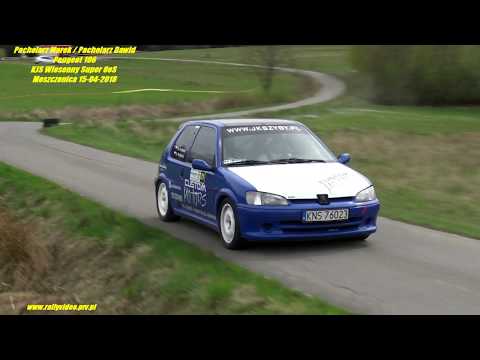 Pacholarz Marek / Pacholarz Dawid - Peugeot 106 - KJS Wiosenny Super OeS  Moszczenica 15-04-2018